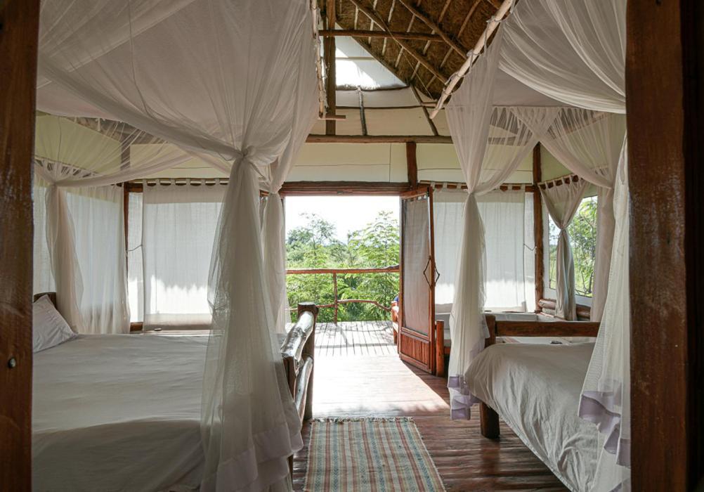 Hotel Kazinga Wilderness Safari Camp Kasese Exterior foto